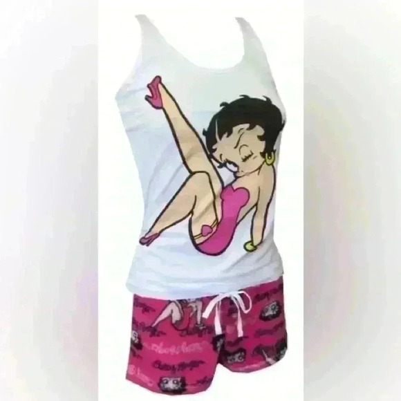 Betty Boop Vintage PJ Set - Picture 1 of 10
